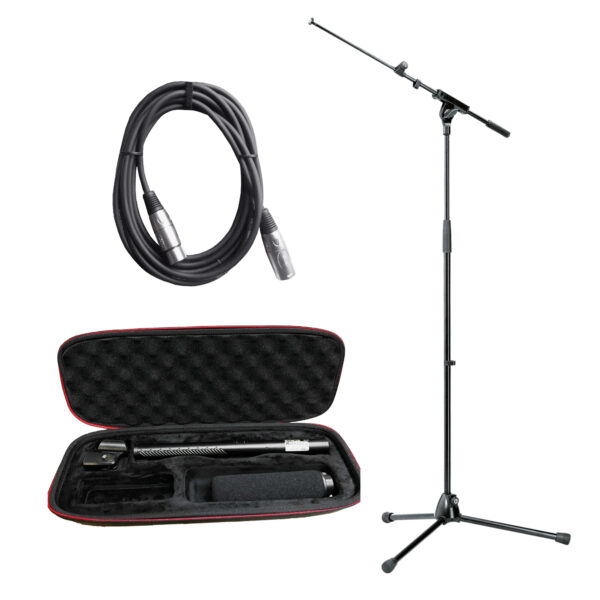 komplet mikrofon pakke | Synco D1 | overhead mikrofon med kabel og stativ