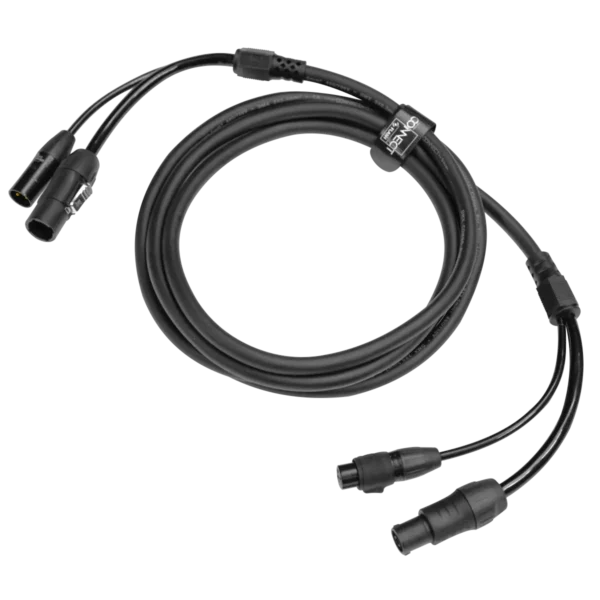Hybridkabel til lys | XLR 3-pol og TrueCon | 3 meter