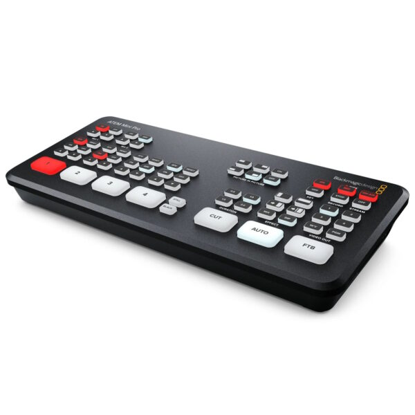 Video switcher | Blackmagic ATEM Mini Pro | Kan også livestreame